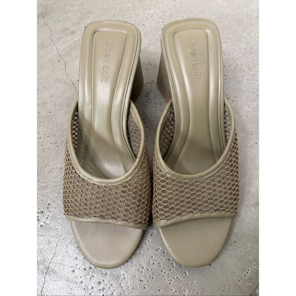 Open Edit Collette Mesh Sandals - Picture 4 of 9